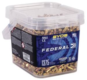 Federal Small Game Target BYOB 22 LR 36 gr Copper Plated Hollow Point (CPHP) 1375 Bx/ 12 Cs