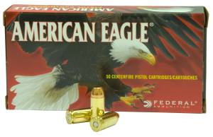 Federal AE40R1 American Eagle 40 S&W 180 gr Full Metal Jacket (FMJ) 50 Bx/ 20 Cs